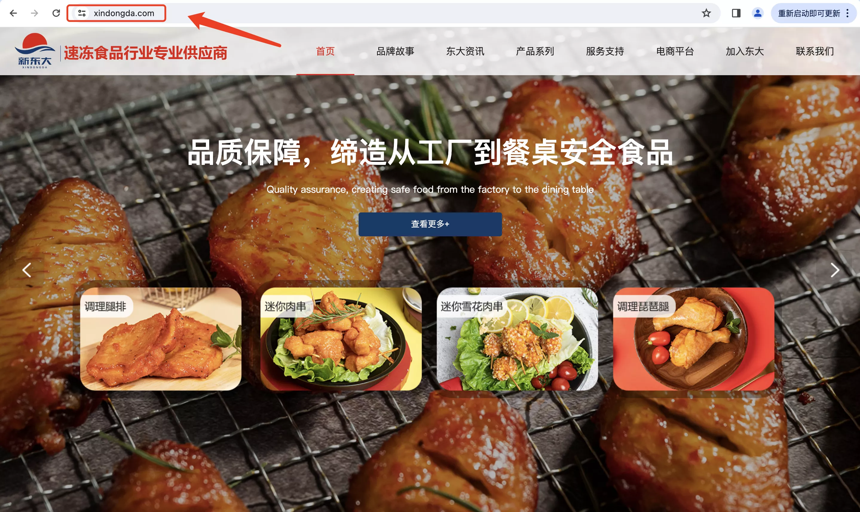 聊城东大食品有限公司（www.xindongda.com)